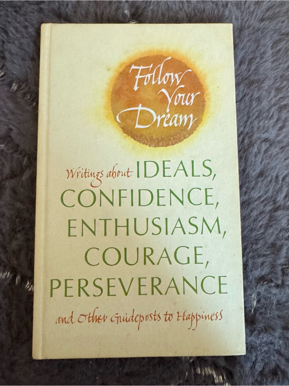 1978 Hallmark Follow‎ Your Dream Book Vintage Hardback